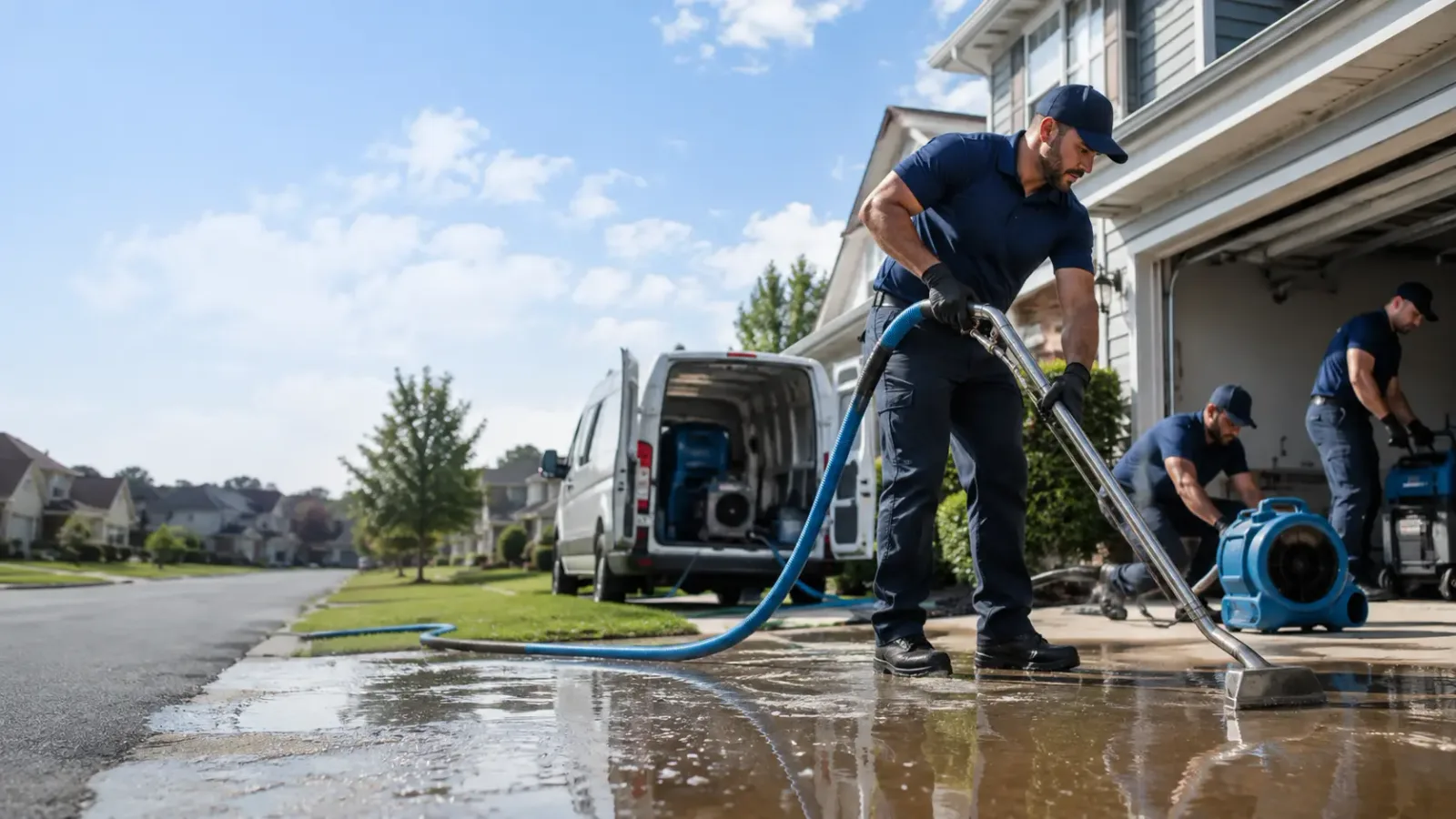 Flood Damage Restoration in Sandy Hook, CT